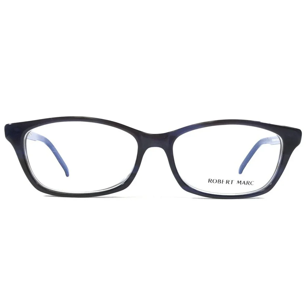 Robert Marc Eyeglasses Frames 810-222 Blue Tortoise Rectangular 50-15-130